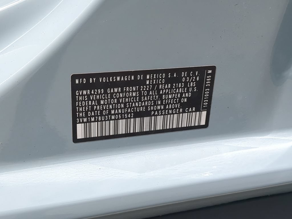 New 2026 Volkswagen Jetta GLI Autobahn FWD image 32