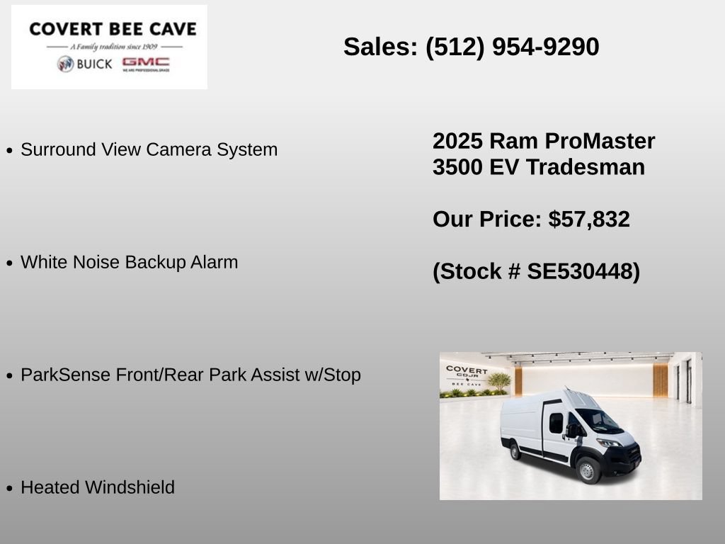 New 2025 RAM ProMaster 3500 FWD image 21