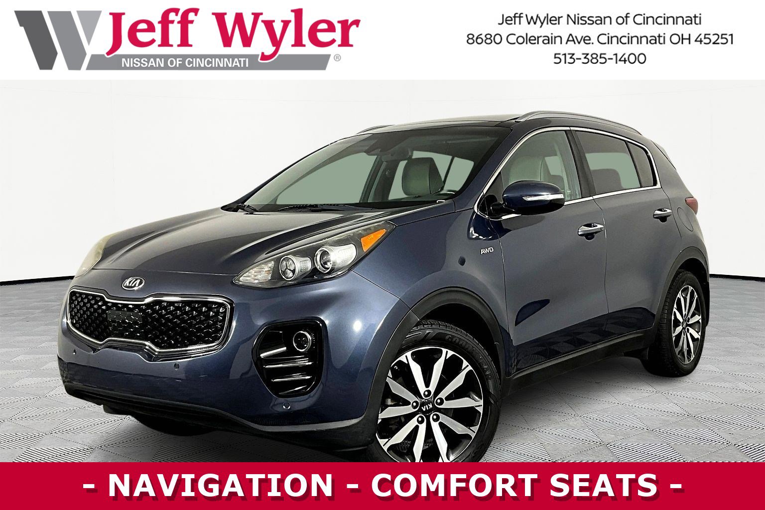 Used 2017 Kia Sportage EX w/ EX Technology Package image 1