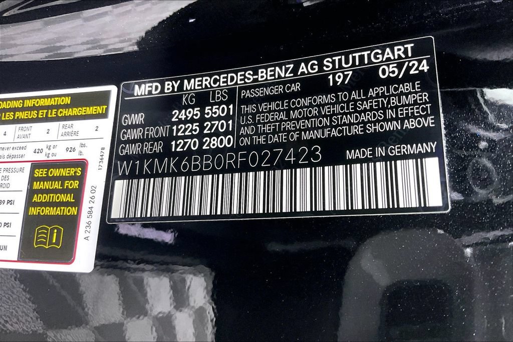 Certified 2024 Mercedes-Benz CLE 450 4MATIC Cabriolet image 26