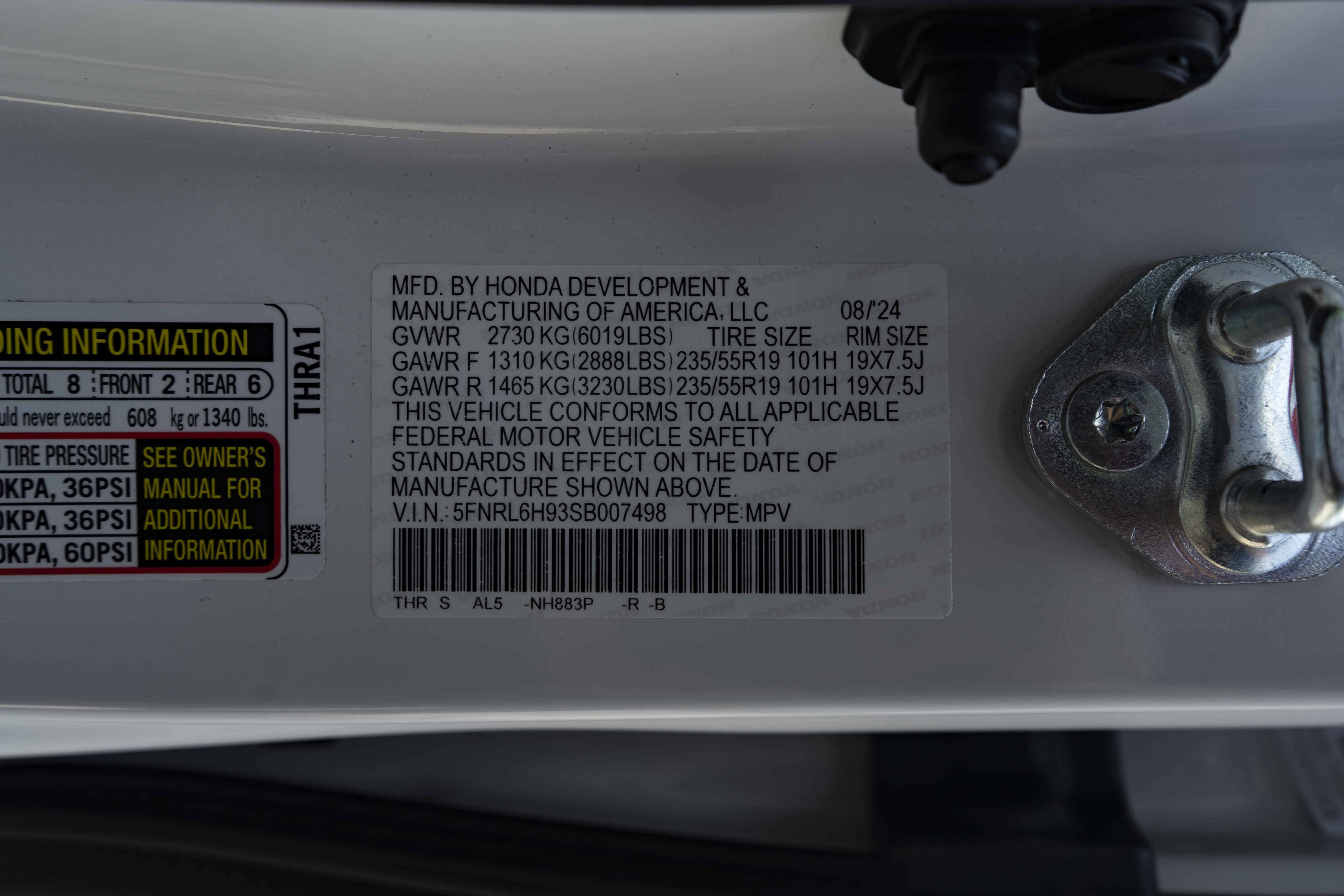 Certified 2025 Honda Odyssey Elite image 49