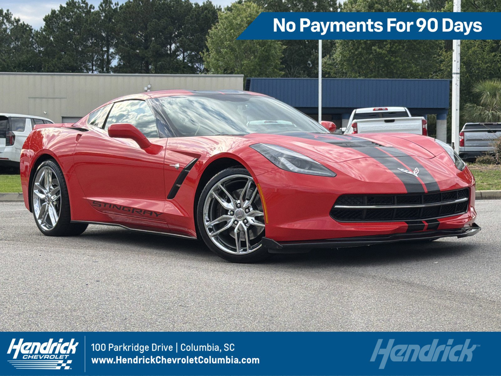 Used 2015 Chevrolet Corvette Stingray Coupe w/ 2LT Preferred Equipment Group RWD image 1