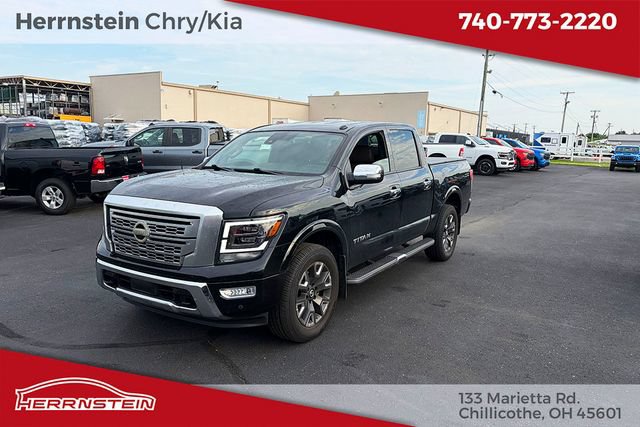 Used 2021 Nissan Titan Platinum Reserve w/ Off Road Protection Package AWD/4WD image 3