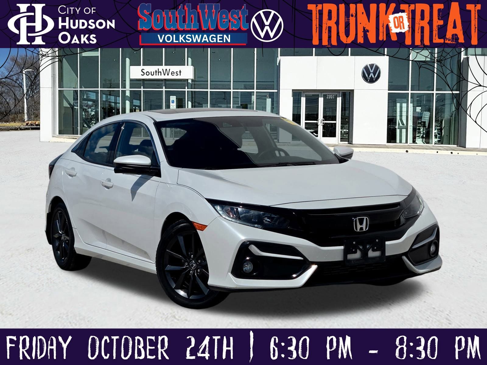 Used 2021 Honda Civic EX image 1