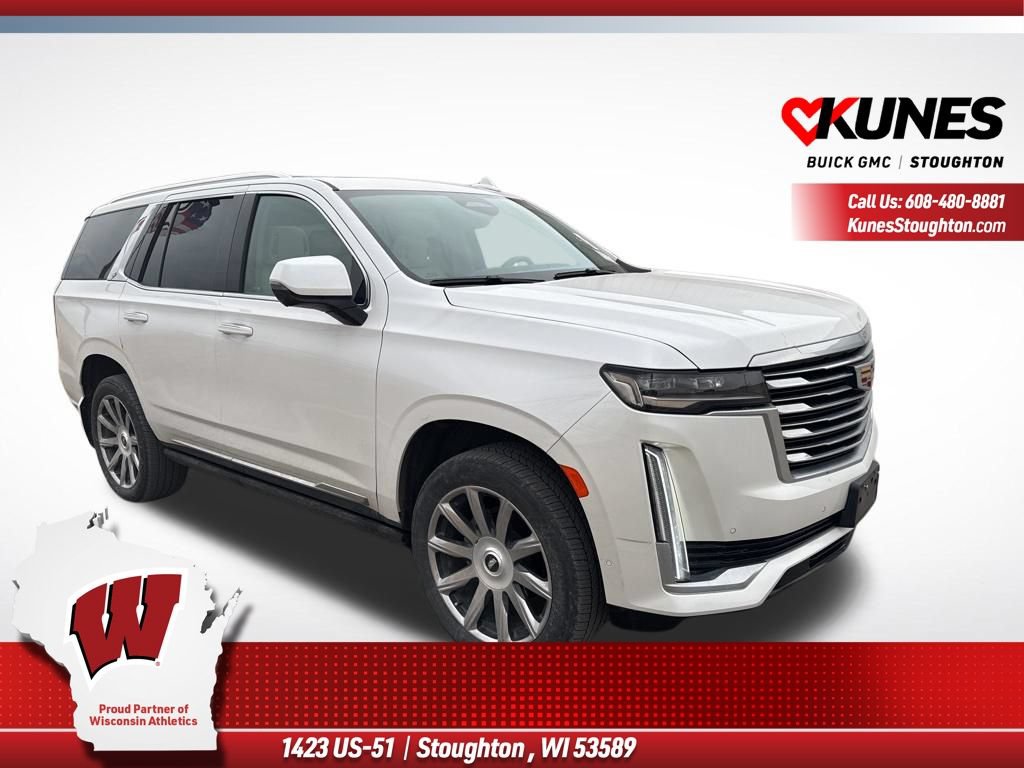 Used 2023 Cadillac Escalade Premium Luxury Platinum w/ Heavy-Duty Trailer Package AWD/4WD image 1