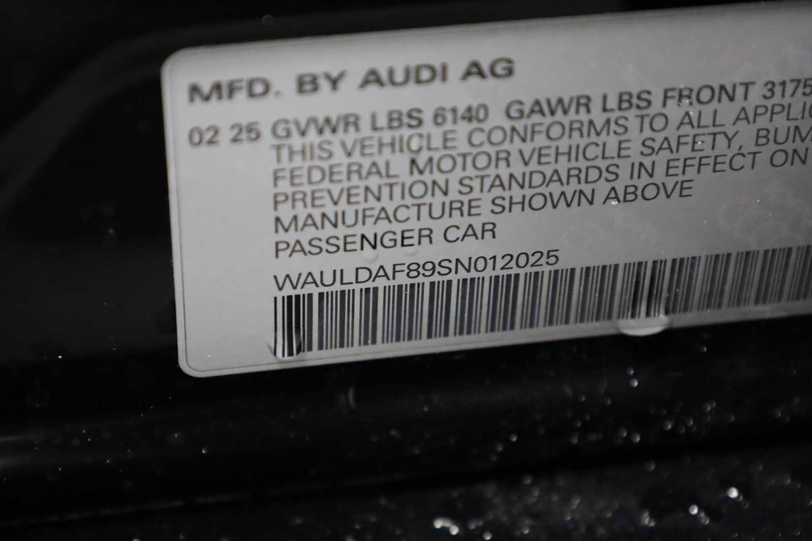 New 2025 Audi A8 L 3.0T image 42