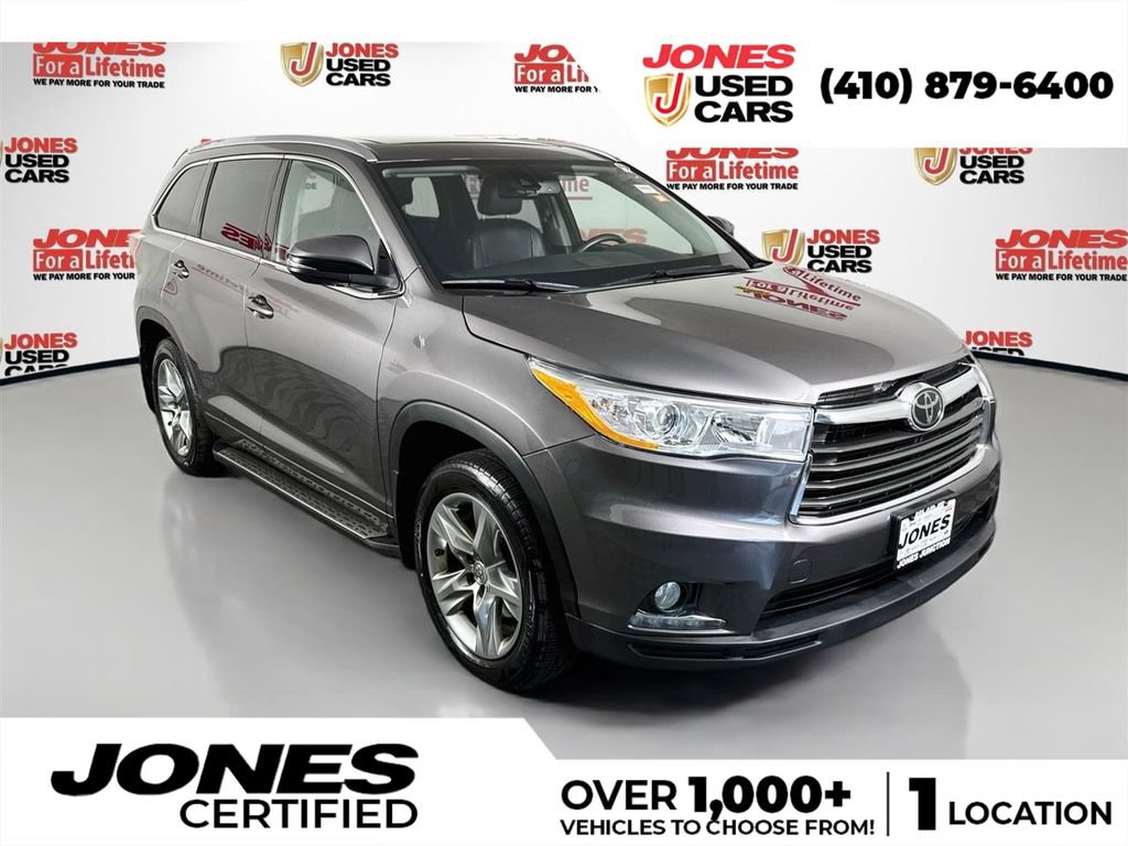 Used 2015 Toyota Highlander Limited Platinum