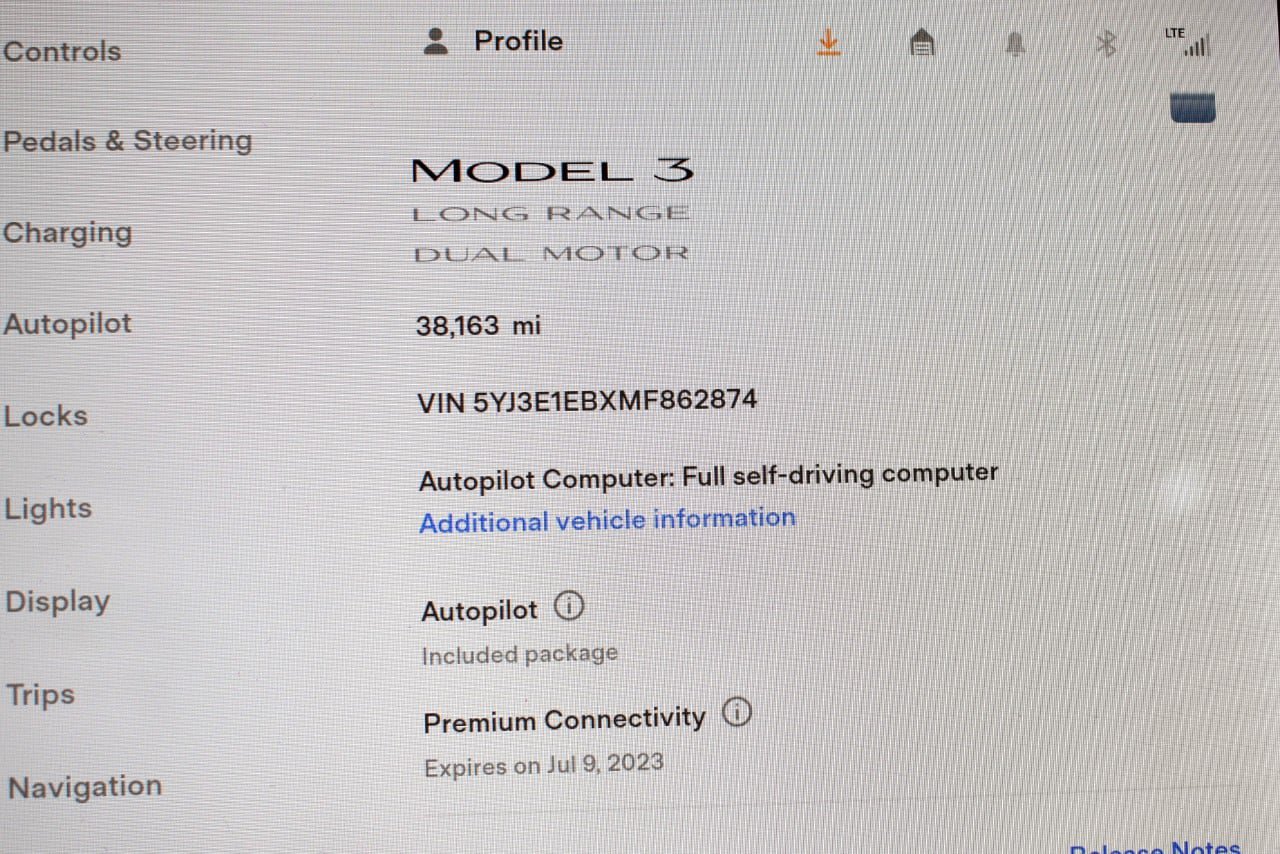 Used 2021 Tesla Model 3 Long Range AWD/4WD image 34