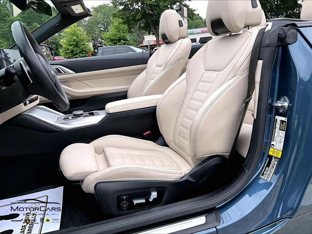Used 2024 BMW 430i Convertible w/ M Sport Package RWD image 20