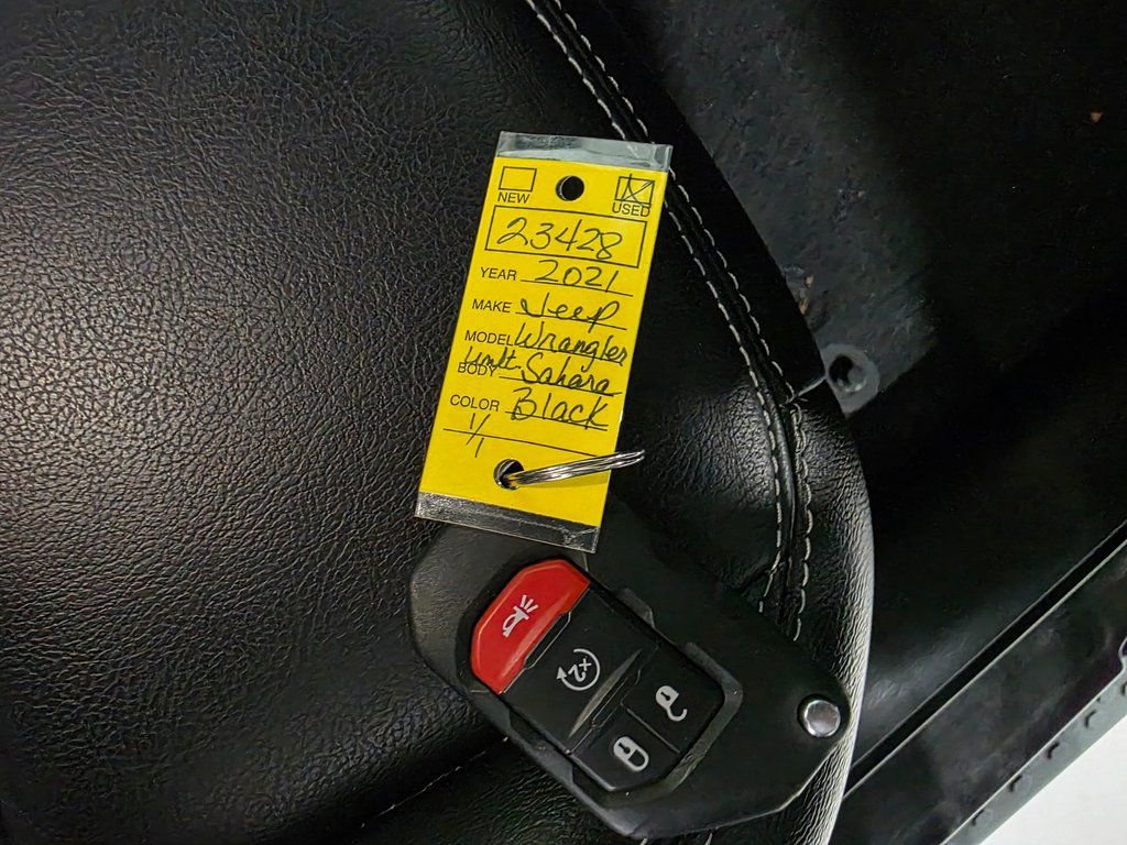 Used 2021 Jeep Wrangler Unlimited Sahara w/ Uconnect 4C Nav & Sound Group image 41