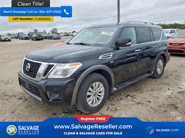 Used 2020 Nissan Armada SV w/ Driver Package RWD image 1