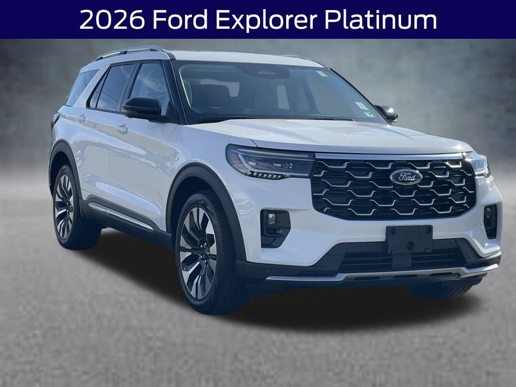 New 2026 Ford Explorer Platinum w/ LUX Leather Package