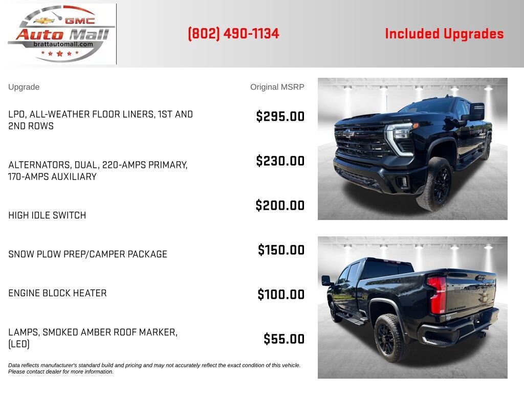 Used 2024 Chevrolet Silverado 3500 LTZ w/ LTZ Plus Package AWD/4WD image 5