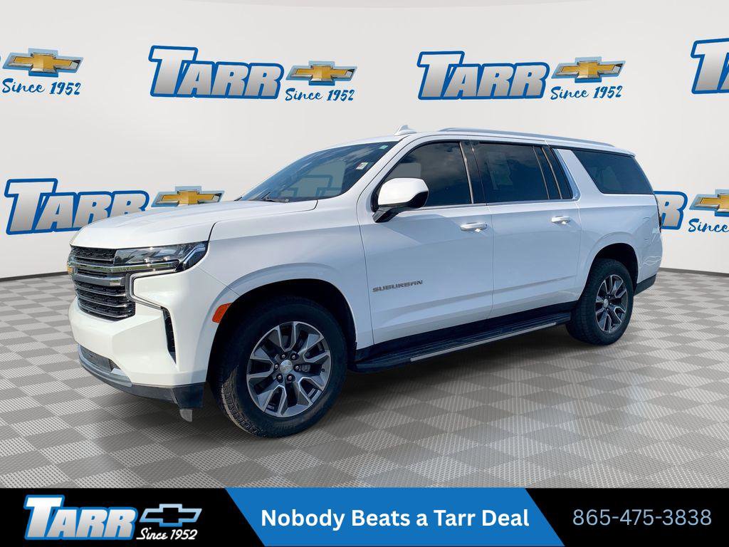 Used 2021 Chevrolet Suburban LT RWD image 1