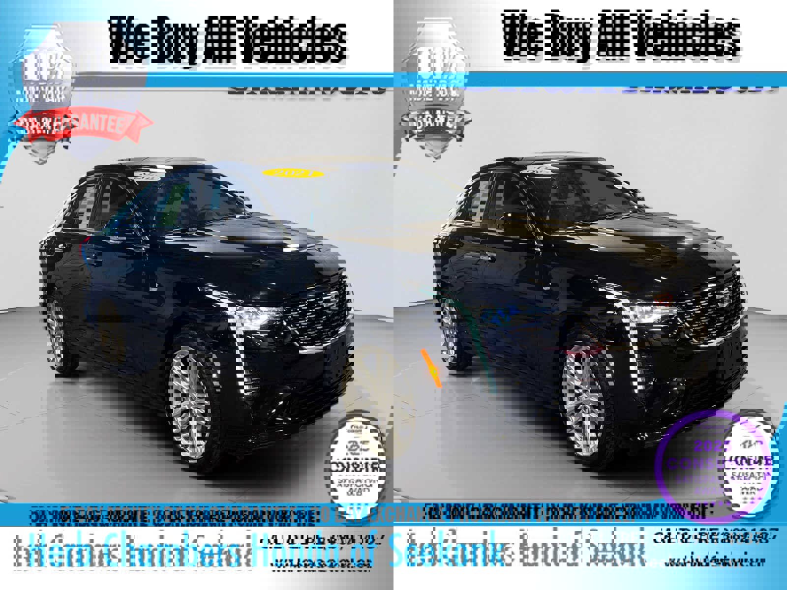 Used 2021 Cadillac CT4 Luxury image 1