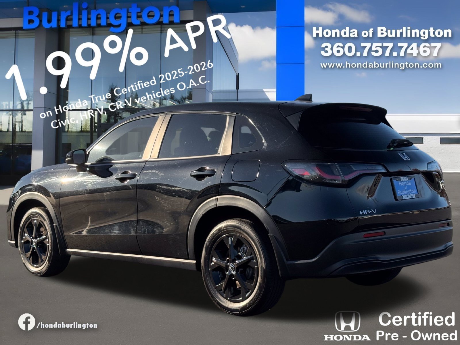 Certified 2025 Honda HR-V LX image 4