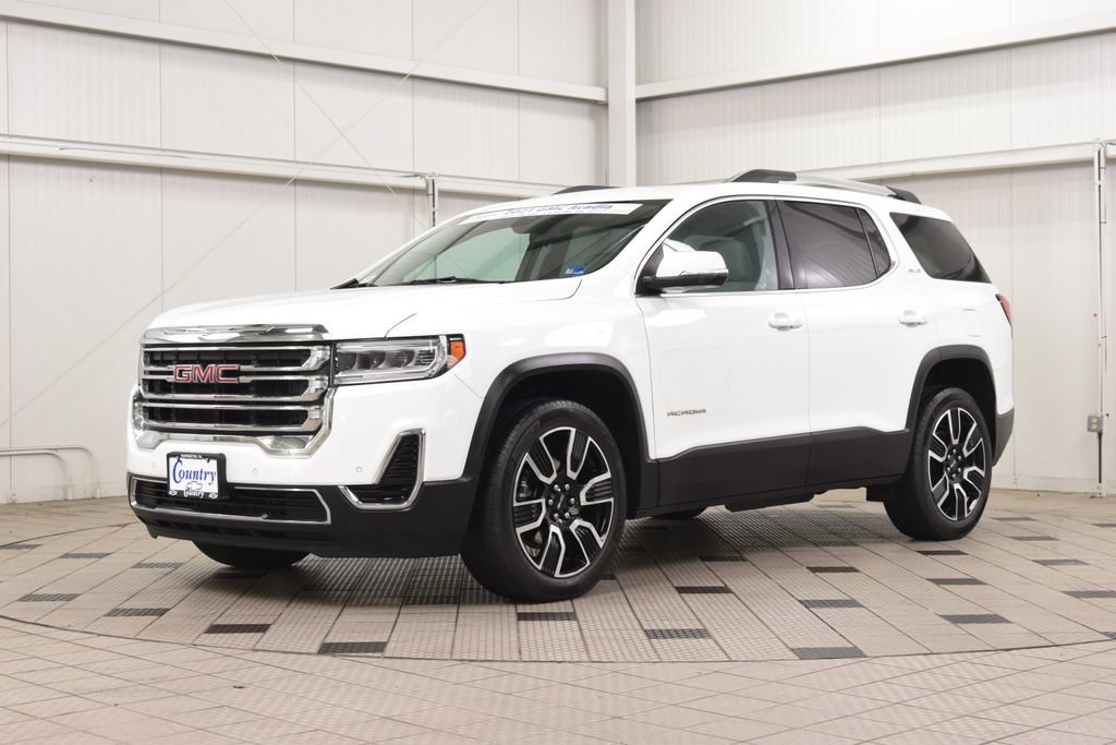 Used 2021 GMC Acadia SLE w/ Driver Convenience Package FWD image 3