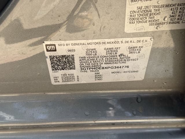 Used 2023 GMC Sierra 1500 SLT RWD image 32