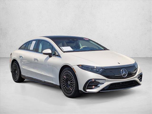 Certified 2022 Mercedes-Benz EQS 580 4MATIC Sedan video 3