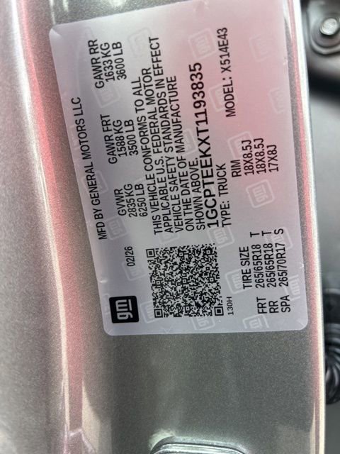 New 2026 Chevrolet Colorado Trail Boss image 36