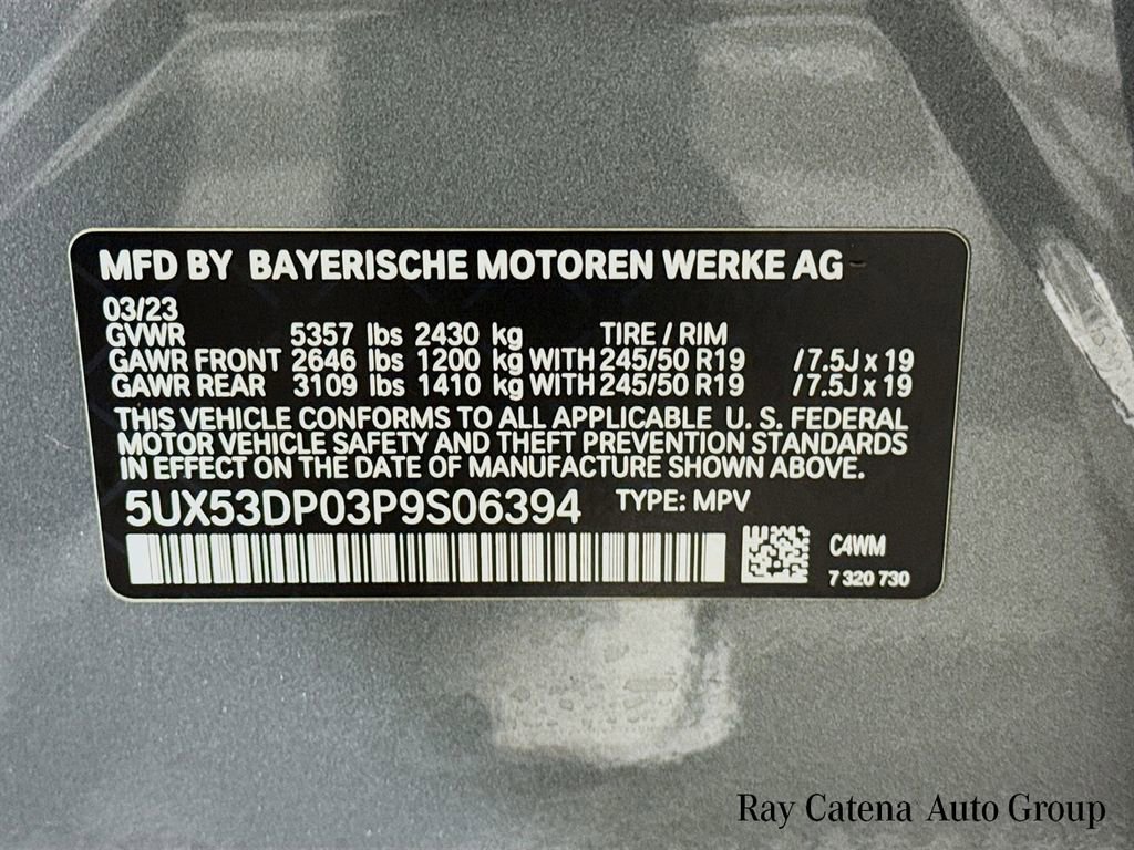 Used 2023 BMW X3 xDrive30i w/ Premium Package image 33