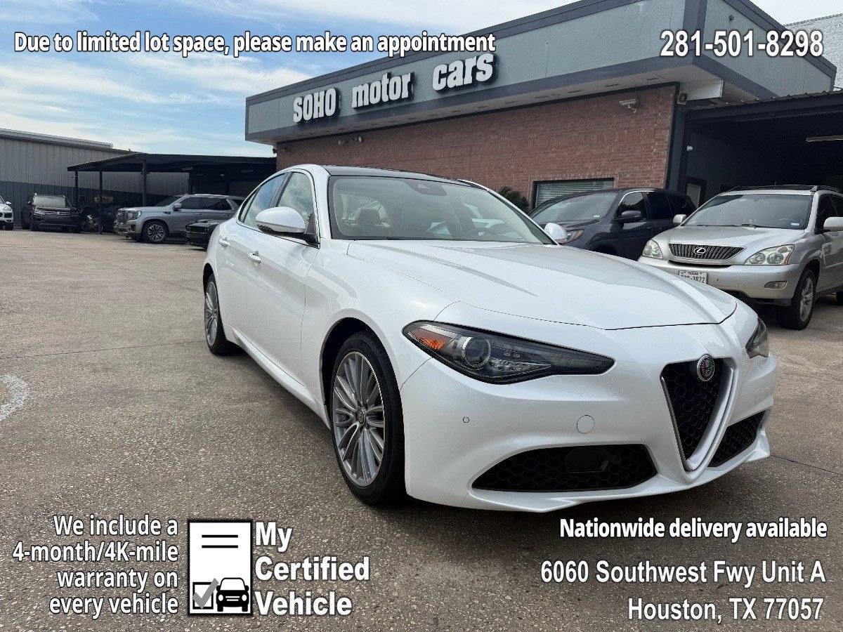 Used 2018 Alfa Romeo Giulia Ti w/ Quick Order Package 22X Lusso
