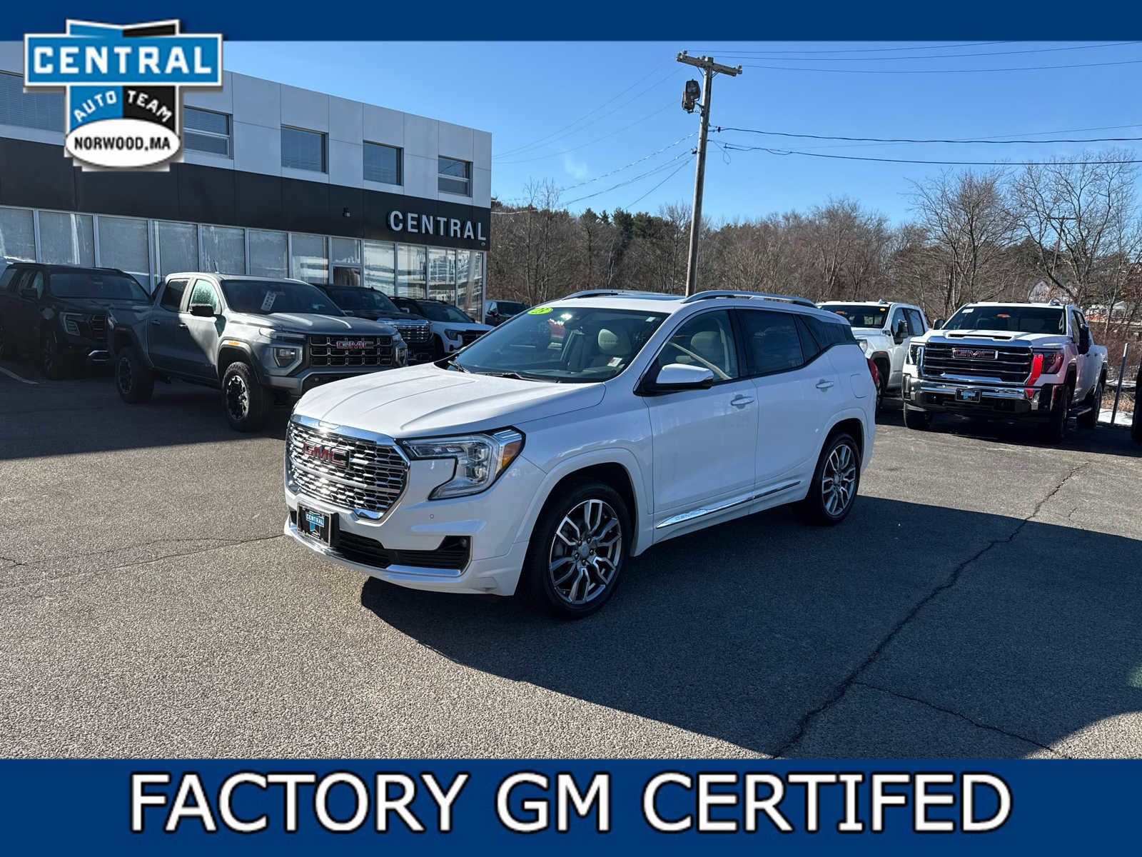 Certified 2023 GMC Terrain Denali