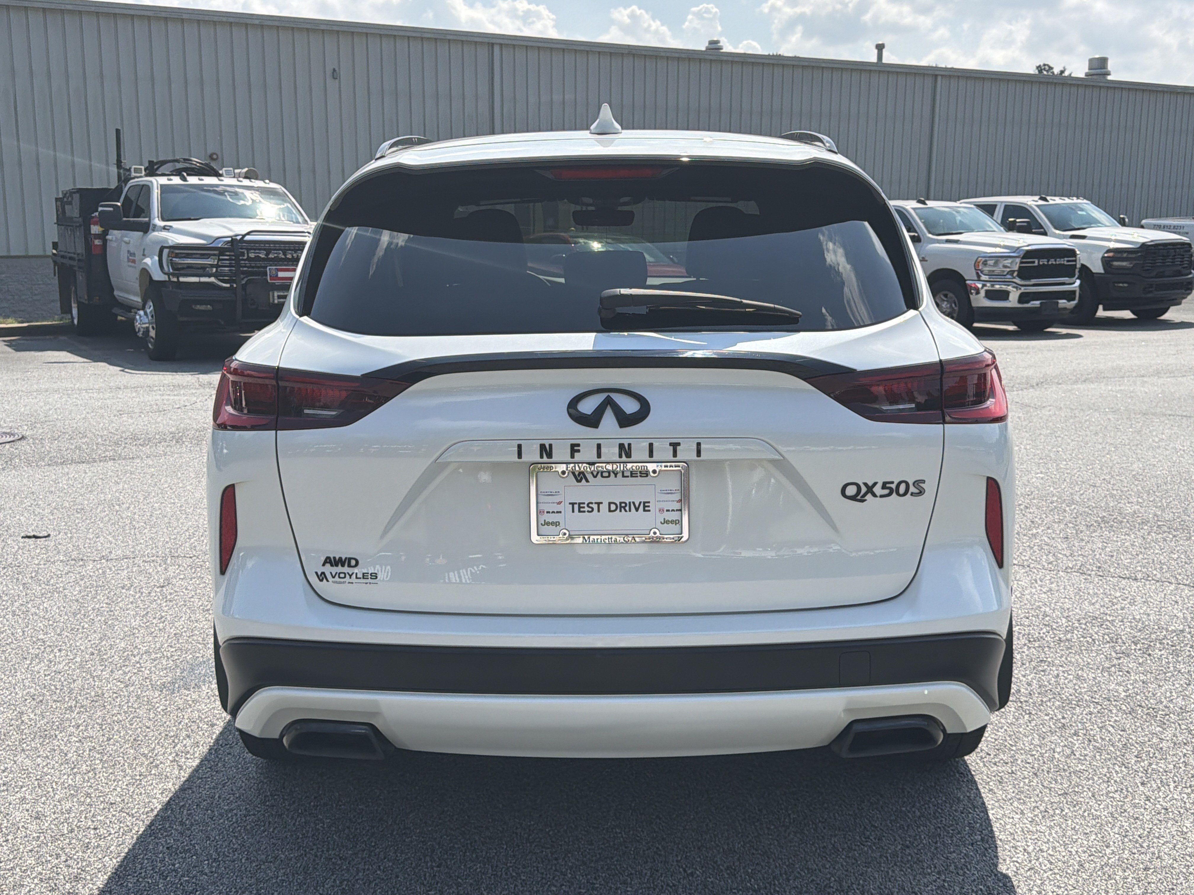 Used 2025 INFINITI QX50 Sport w/ Cargo Package AWD/4WD image 7