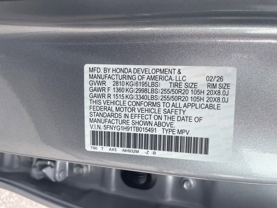 New 2026 Honda Pilot Black Edition image 35