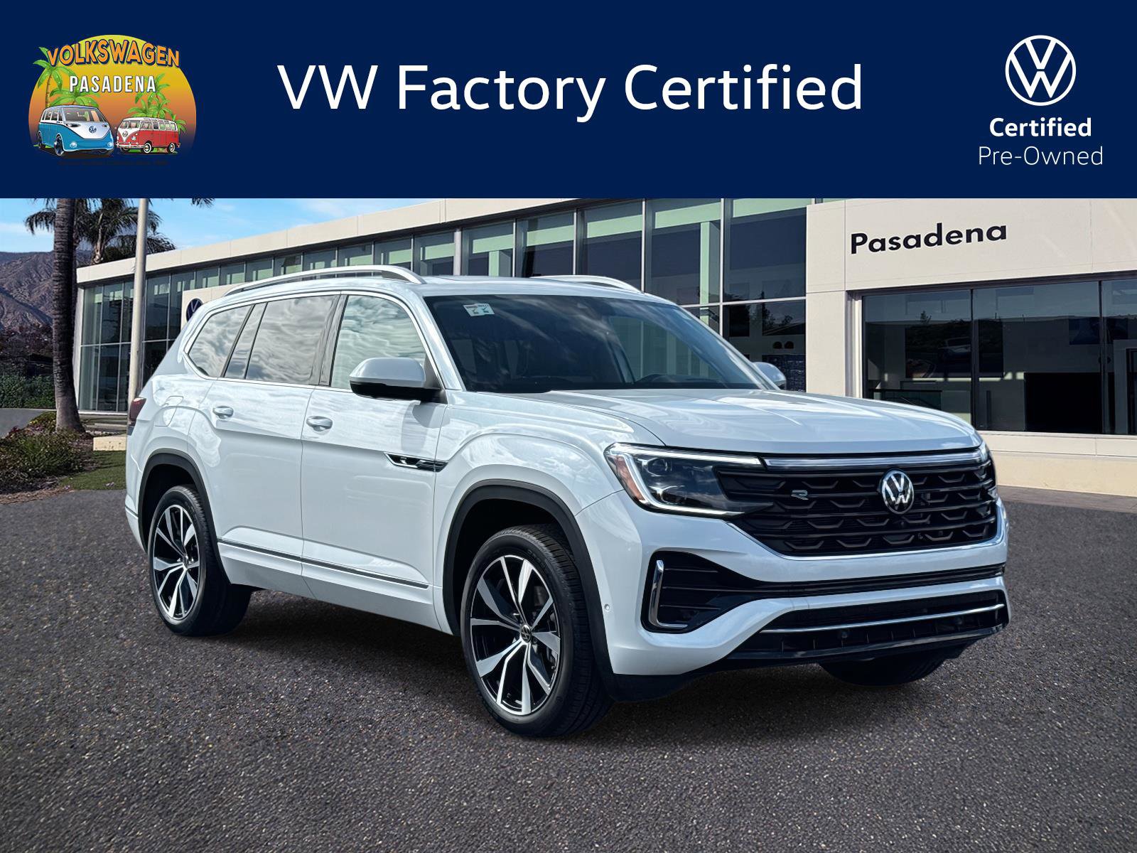 Certified 2025 Volkswagen Atlas SEL Premium R-Line