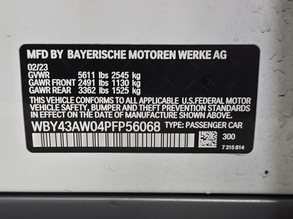Certified 2023 BMW i4 eDrive35 w/ Premium Package RWD image 31