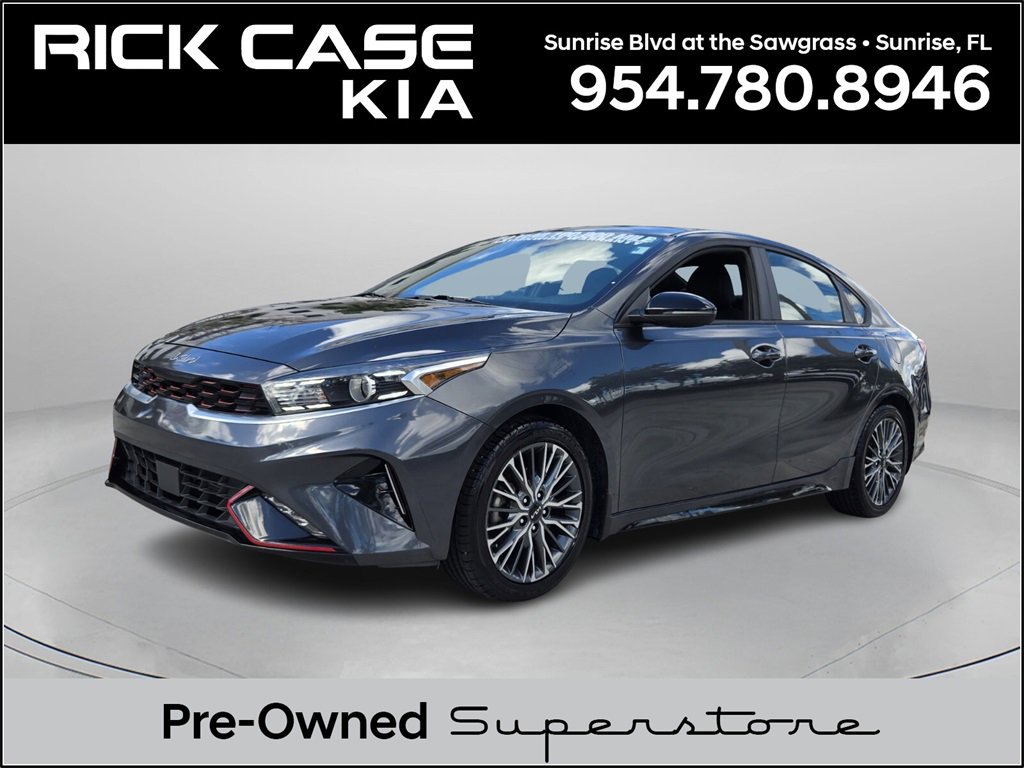 Certified 2022 Kia Forte GT-Line w/ GT-Line Technology Package