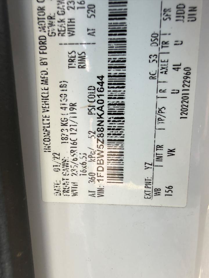 Used 2022 Ford Transit 350 w/ Upfitter Package RWD image 21
