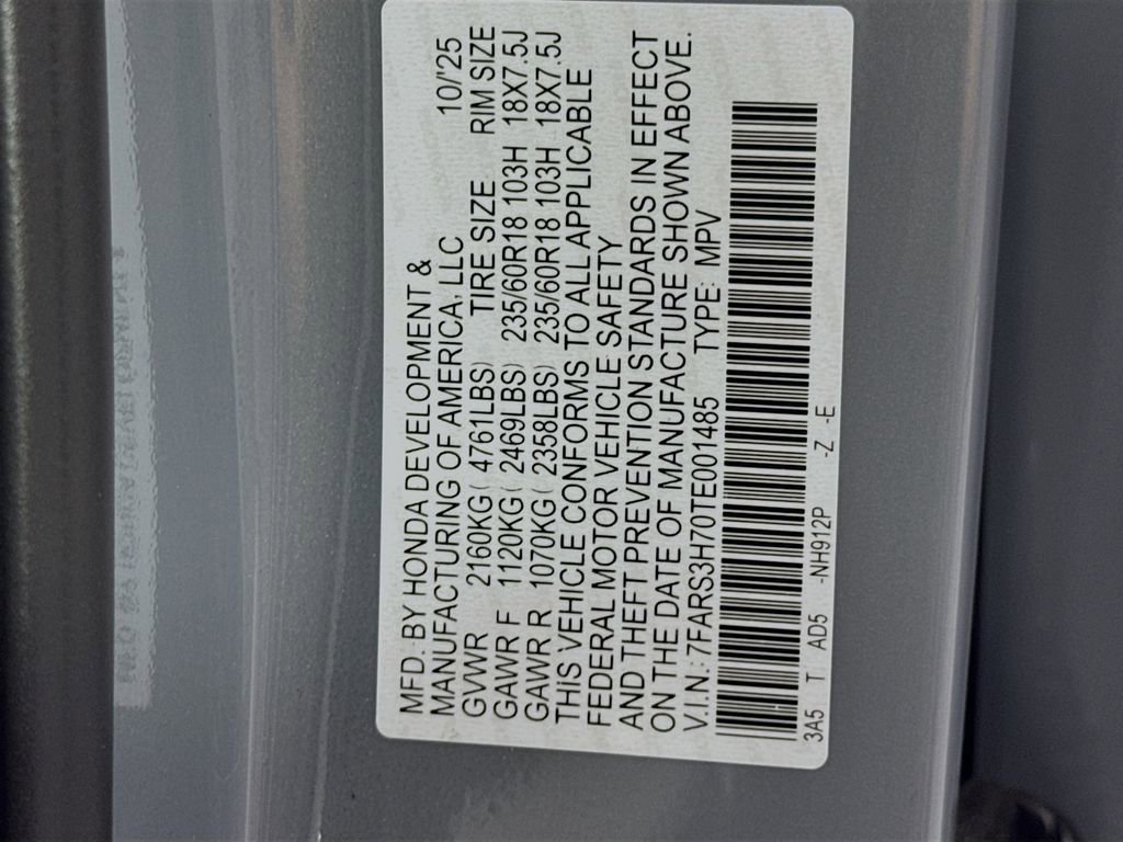 Certified 2026 Honda CR-V EX-L image 43