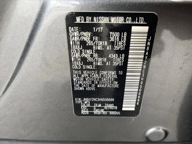 Used 2017 Nissan Armada SV AWD/4WD image 24