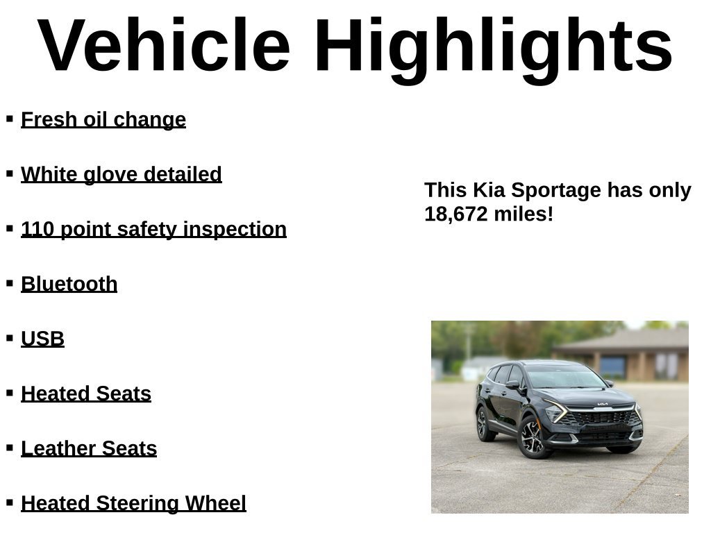 Used 2024 Kia Sportage EX FWD image 32