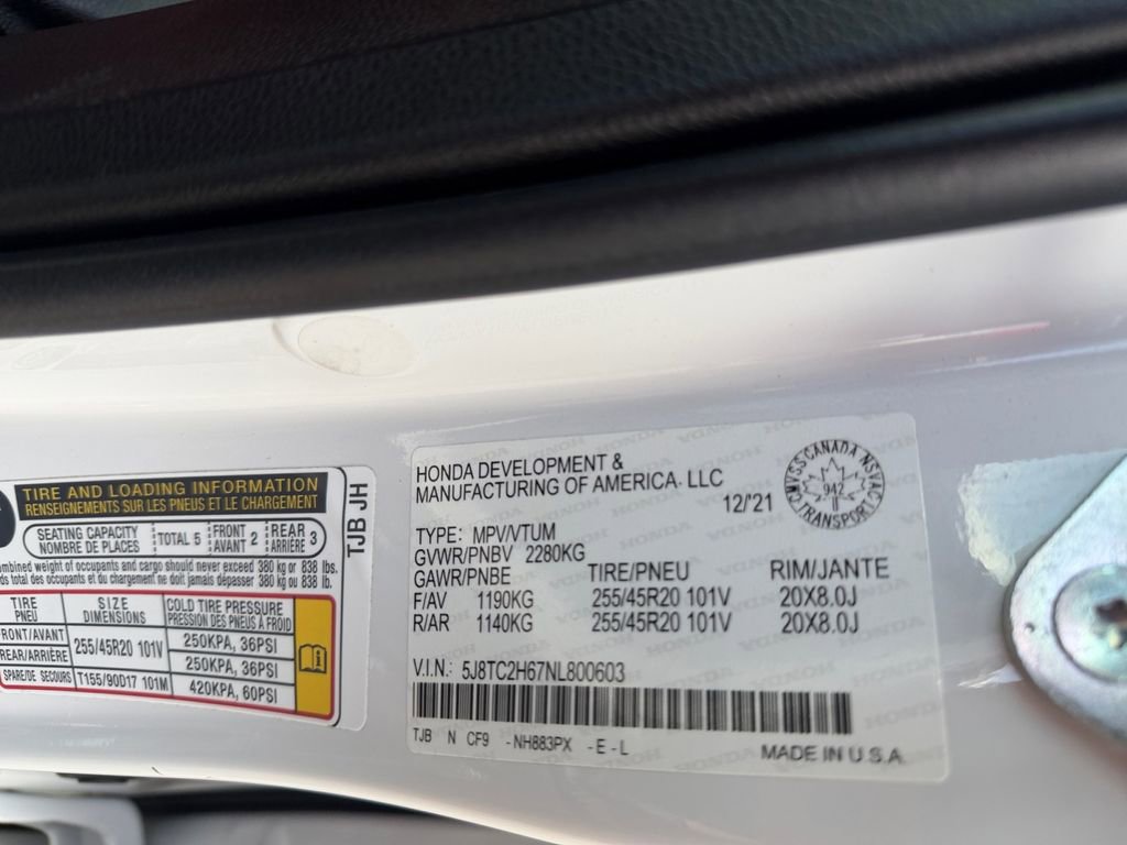 Used 2022 Acura RDX A-Spec AWD/4WD image 27