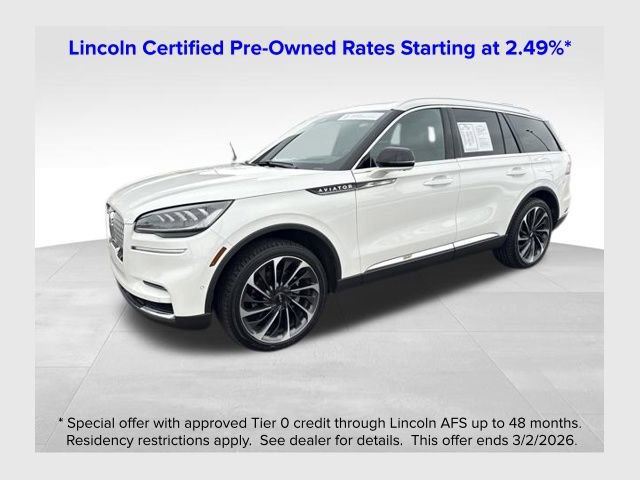 Certified 2023 Lincoln Aviator Reserve w/ Equipment Group 201A