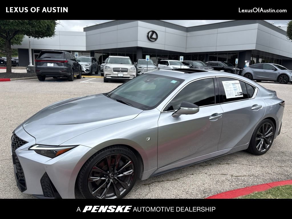 Certified 2023 Lexus IS 350 F Sport w/ Navigation Package RWD image 1