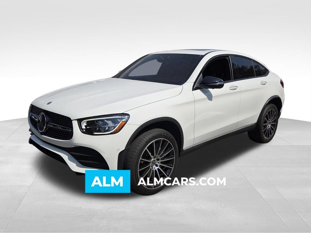 Used 2022 Mercedes-Benz GLC 300 4MATIC Coupe w/ AMG Line image 1