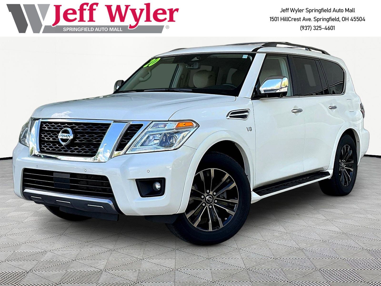 Used 2020 Nissan Armada Platinum w/ Captain's Chairs Package