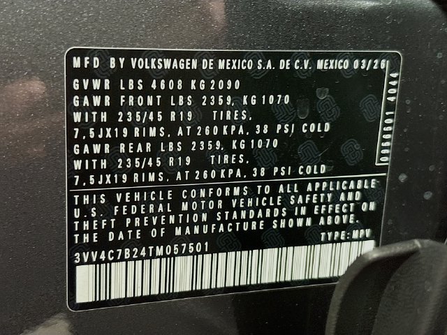 New 2026 Volkswagen Taos SEL AWD/4WD image 33