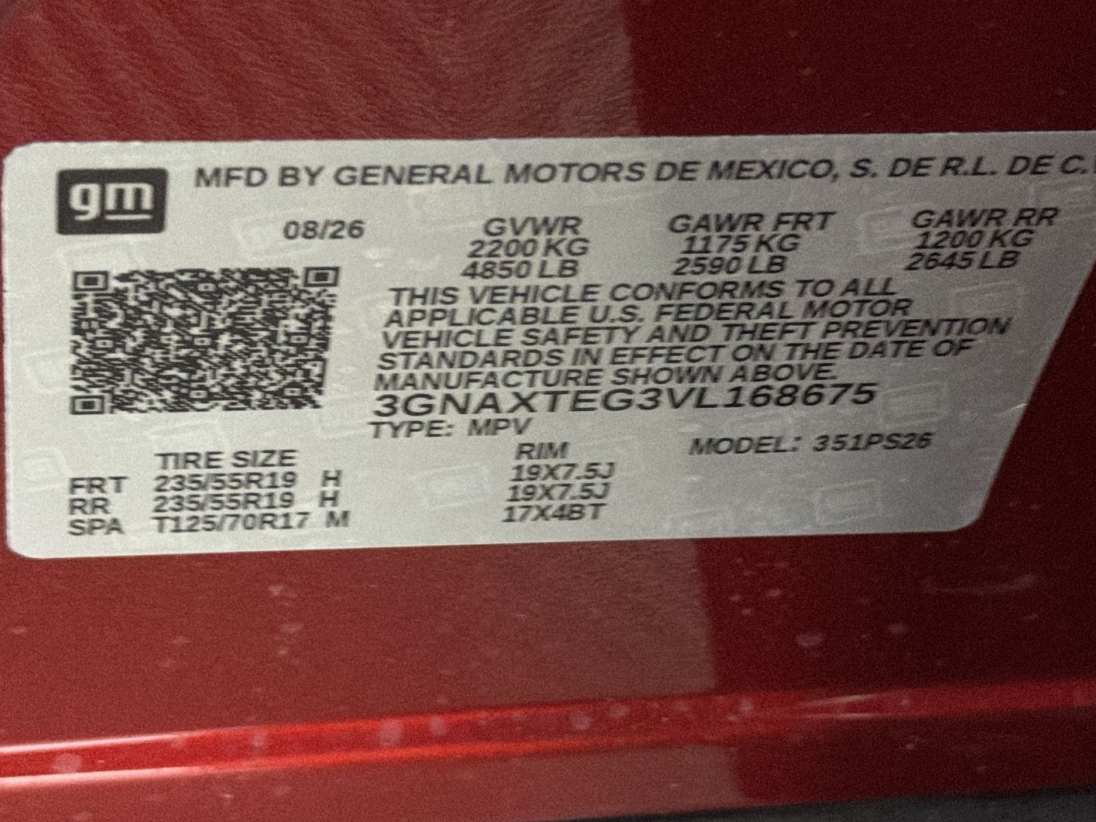 New 2027 Chevrolet Equinox RS w/ Safety and Technology Package AWD/4WD image 29