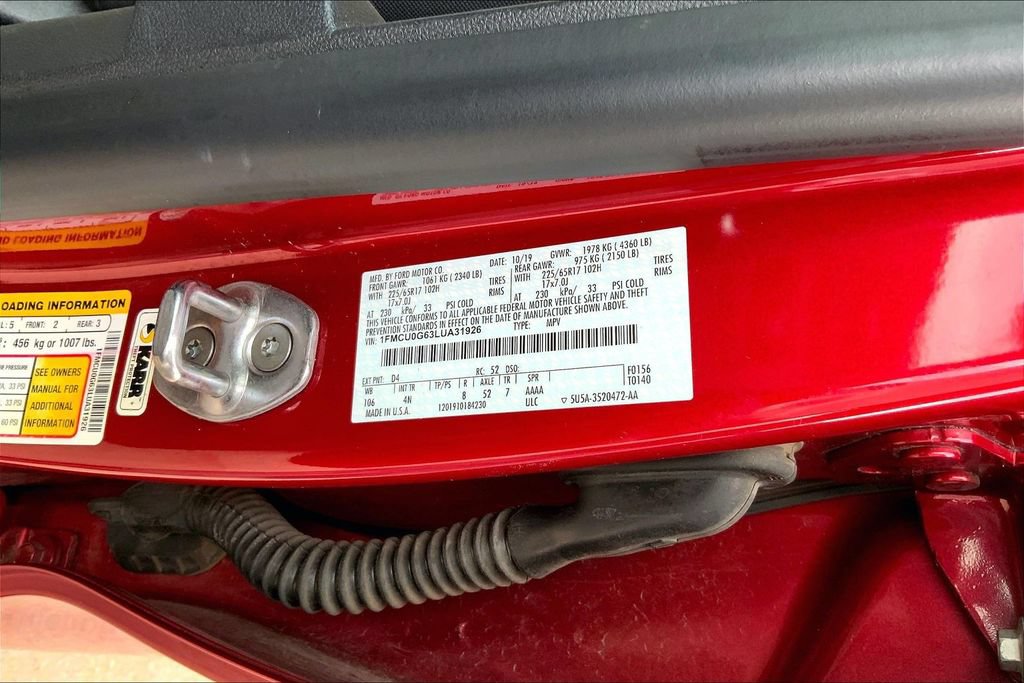 Used 2020 Ford Escape SE FWD image 34