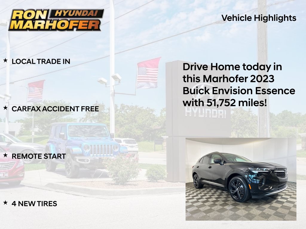 Used 2023 Buick Envision Essence w/ Sport Touring Package FWD image 15