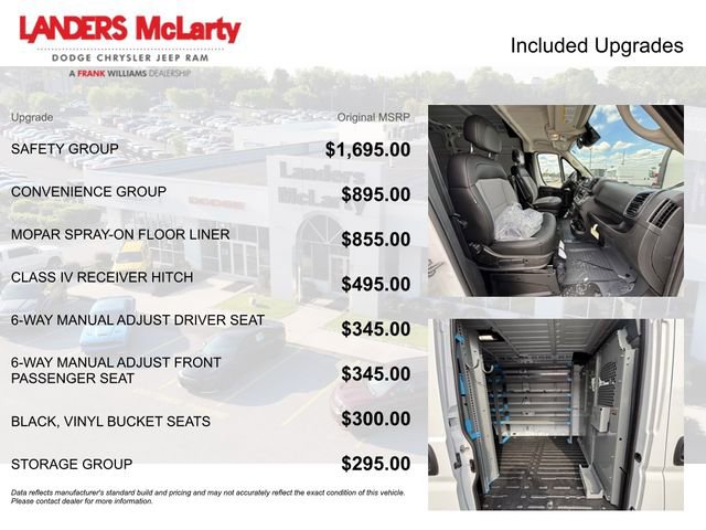 New 2026 RAM ProMaster 2500 w/ Safety Group FWD image 5