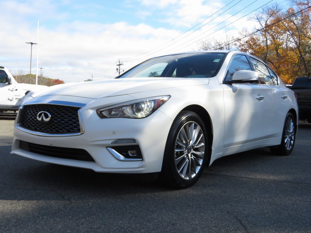 Used 2022 INFINITI Q50 Luxe w/ Cargo Package