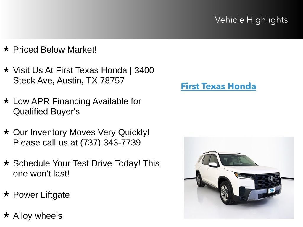 Used 2026 Honda Pilot EX-L image 10