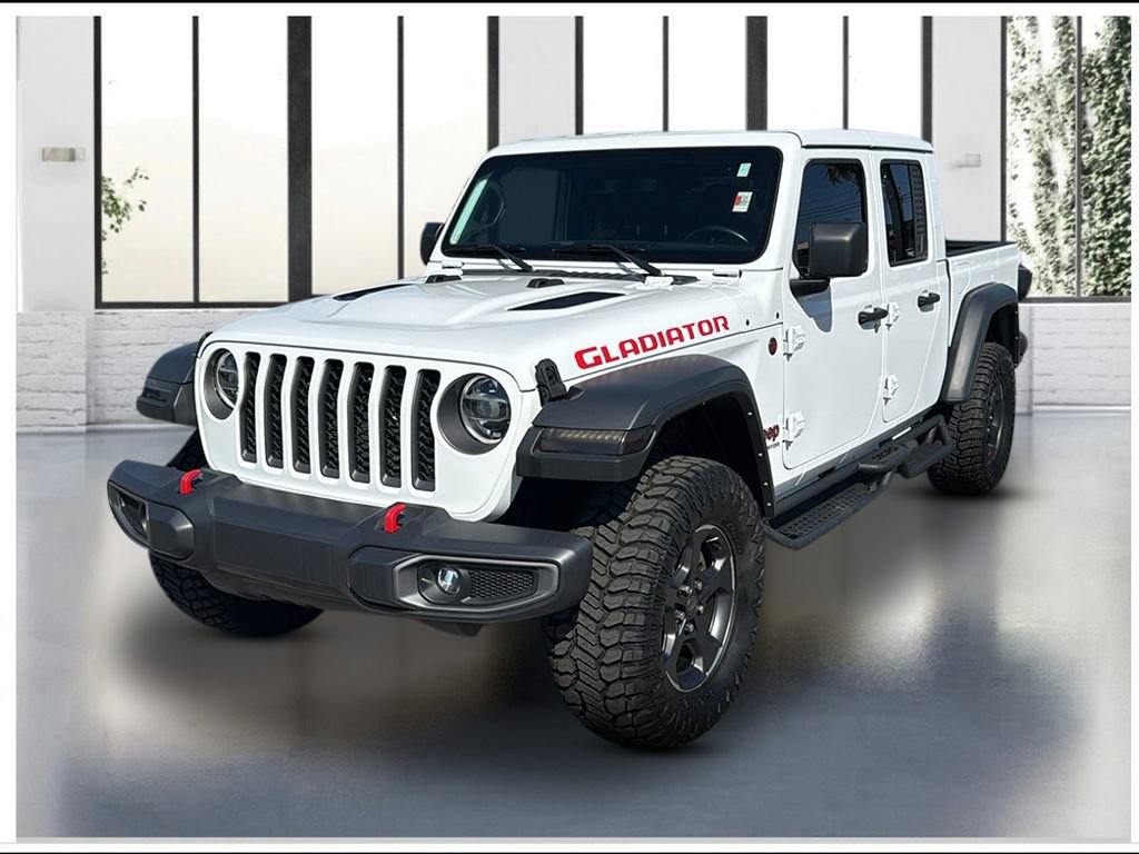 Used 2022 Jeep Gladiator Rubicon w/ LED Lighting Group AWD/4WD image 1