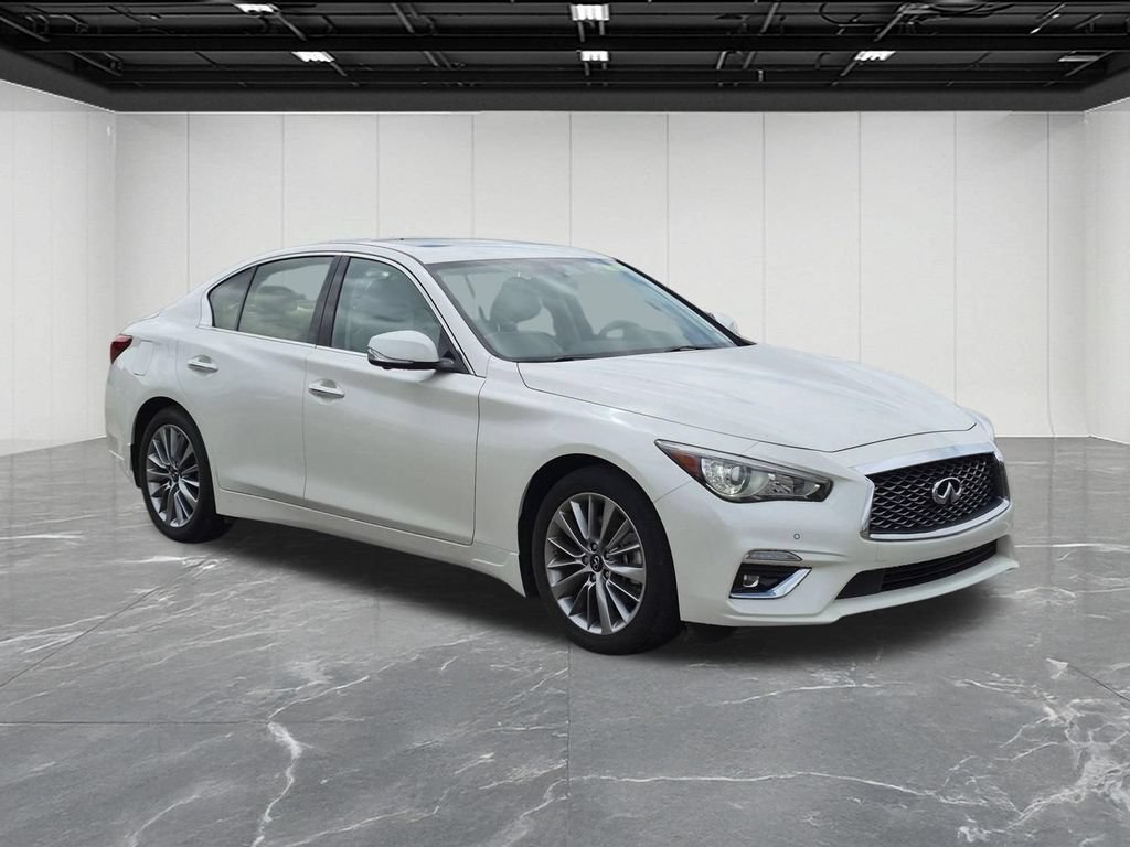 Certified 2022 INFINITI Q50 Luxe w/ Cargo Package AWD/4WD image 7